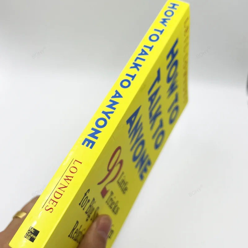 How To Talk To Anyone 92 Little Tricks for Big Success  in Relationships Book