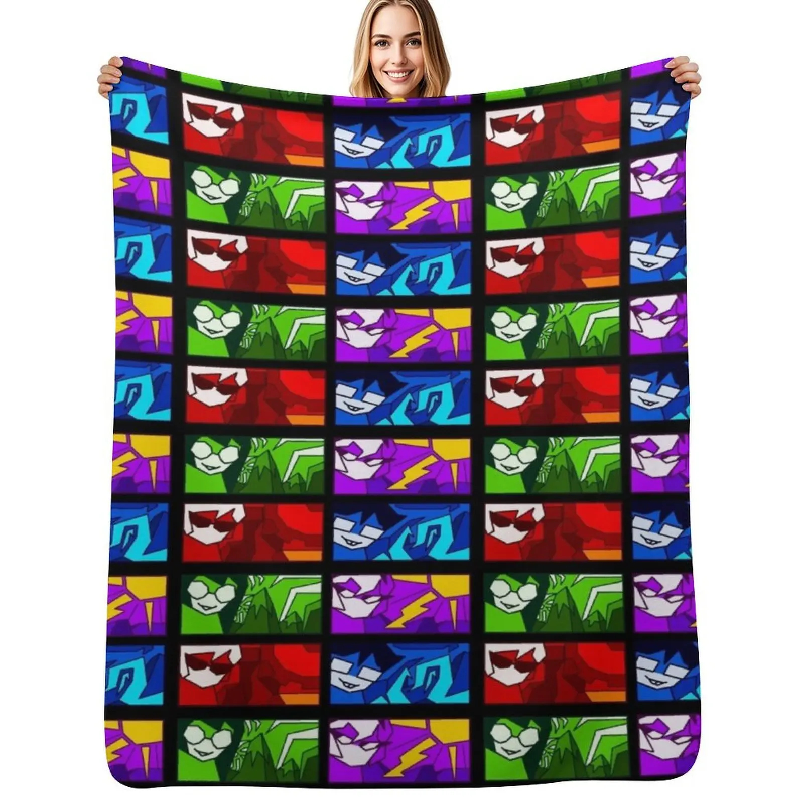 

Homestuck Beta Kids Lands Throw Blanket Stylish Decor Blanket Gift for Friends Roommate