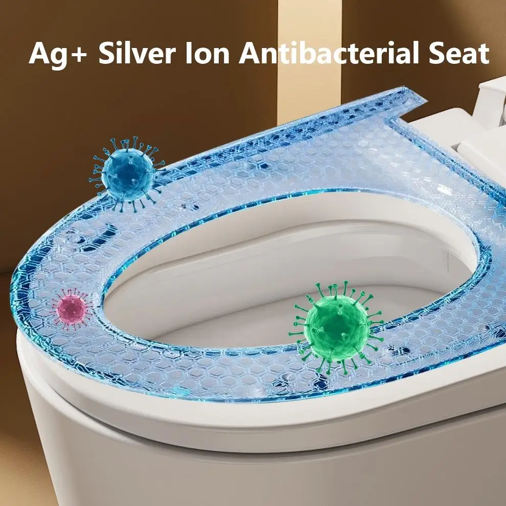 Low Price Smart Automatic Flush Elongated Toilet Remote Control Bathroom Water Closet Smart Toilet For Hotels And Villas - view 4