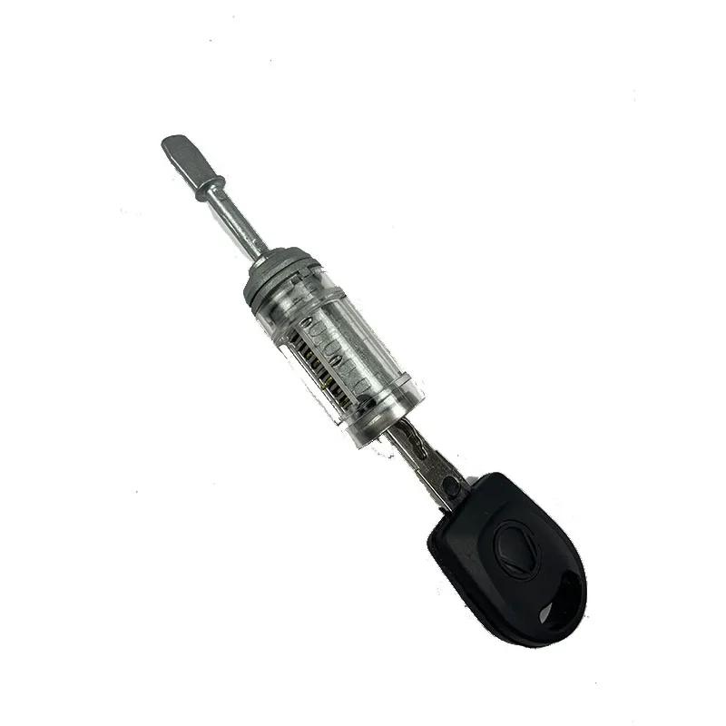 Transparent Visible Section Transparent HU66 Car Practice Lock Cylinder Car Tool