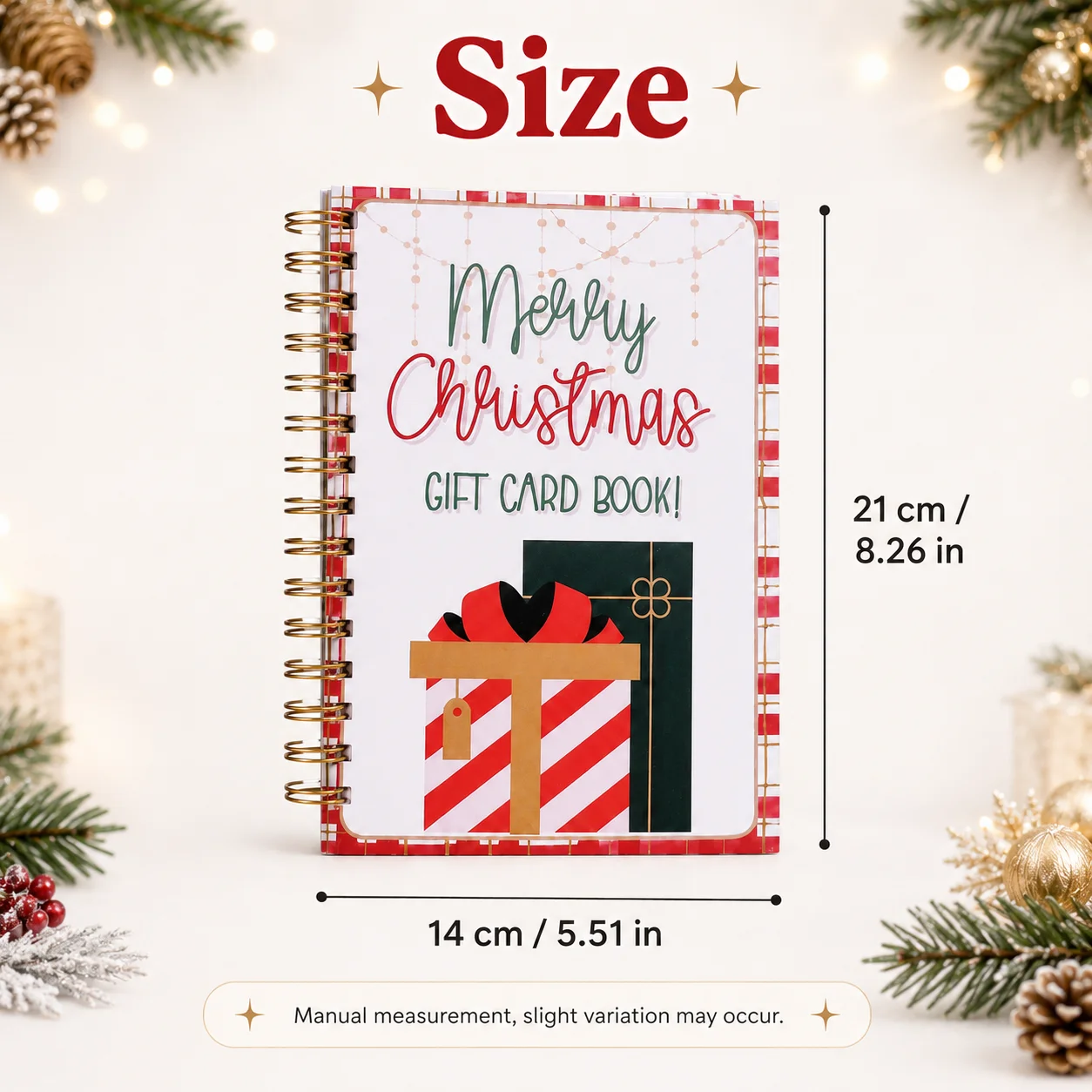 Caderno de Presentes de Natal - Wall Sticker avaliação e preço