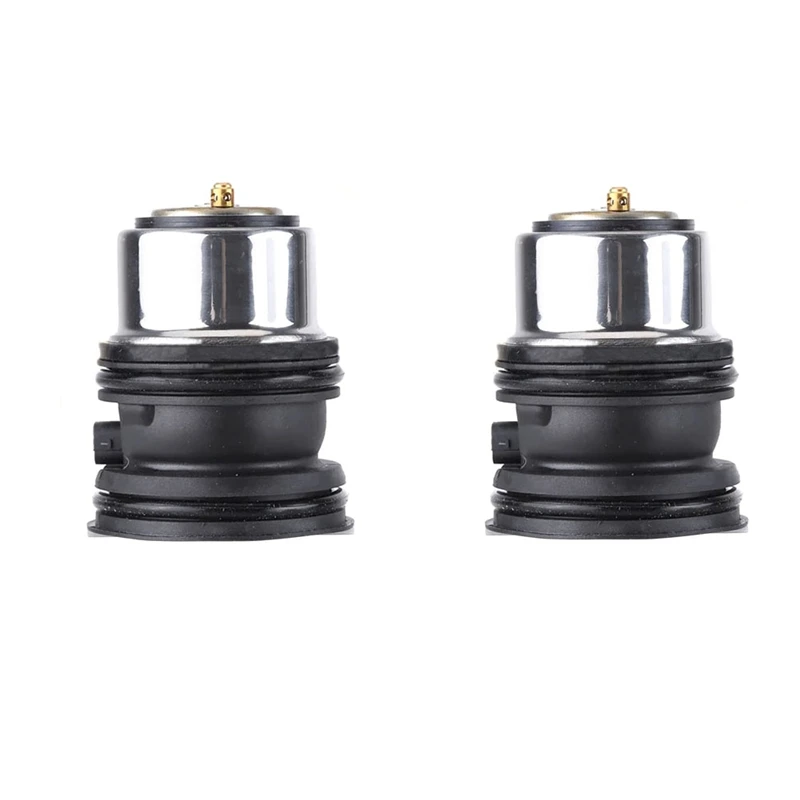 2Pcs Thermostat Assembly For Porsche Panamera 970 Cayenne 92A Macan 95B 3.0 3.6 4.8 94810603403 94810603402 94810603401