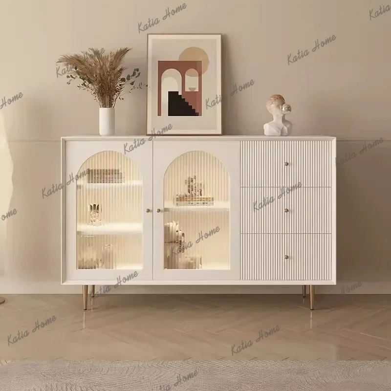 YJ Wood Bookcase Living Room Cabinets Stand Display Modular Kitchen Living Room Cabinets Storage Closet Vitrinas Furniture Home