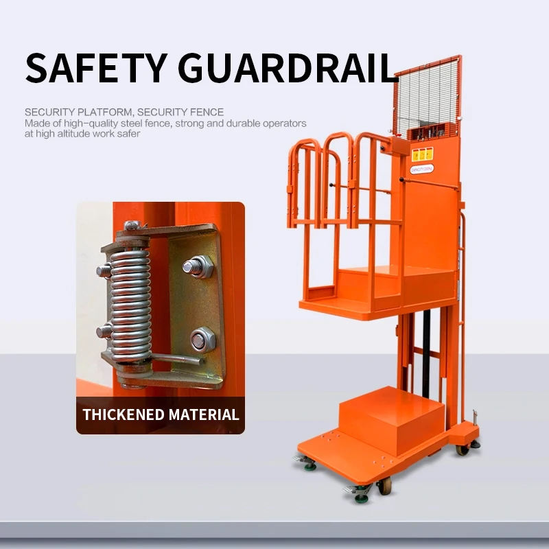 4.5M Climbing Vehicle Small Lifting Platform 3M Electric Aerial Reclaimer Mobile Lift