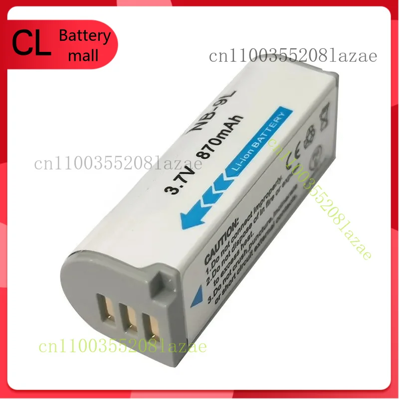 2x Baterías para Canon NB-9L PowerShot N PowerShot N2 SD4500 IS