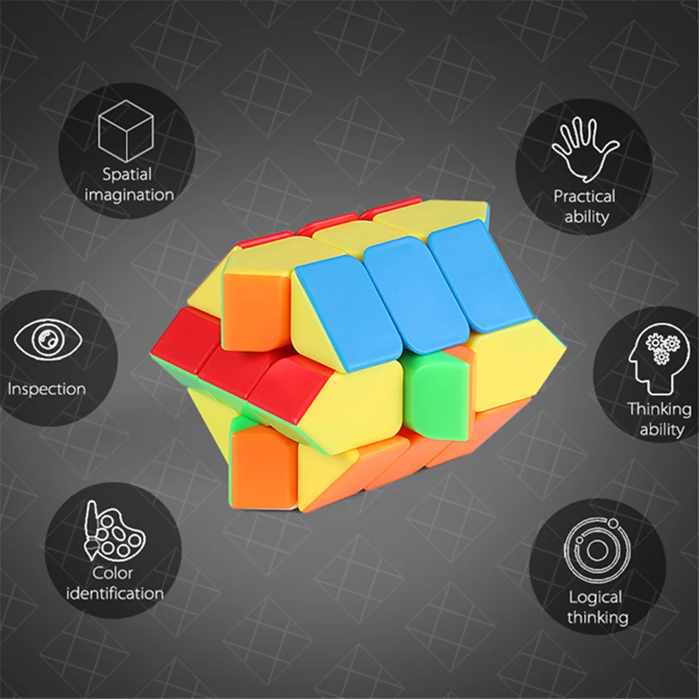 [Picube] MoYu MeiLong Fisher Magic Cube Toy Cubing Classroom Speed Toys for Adults Professional Fun Puzzles for Kids Toys Gift