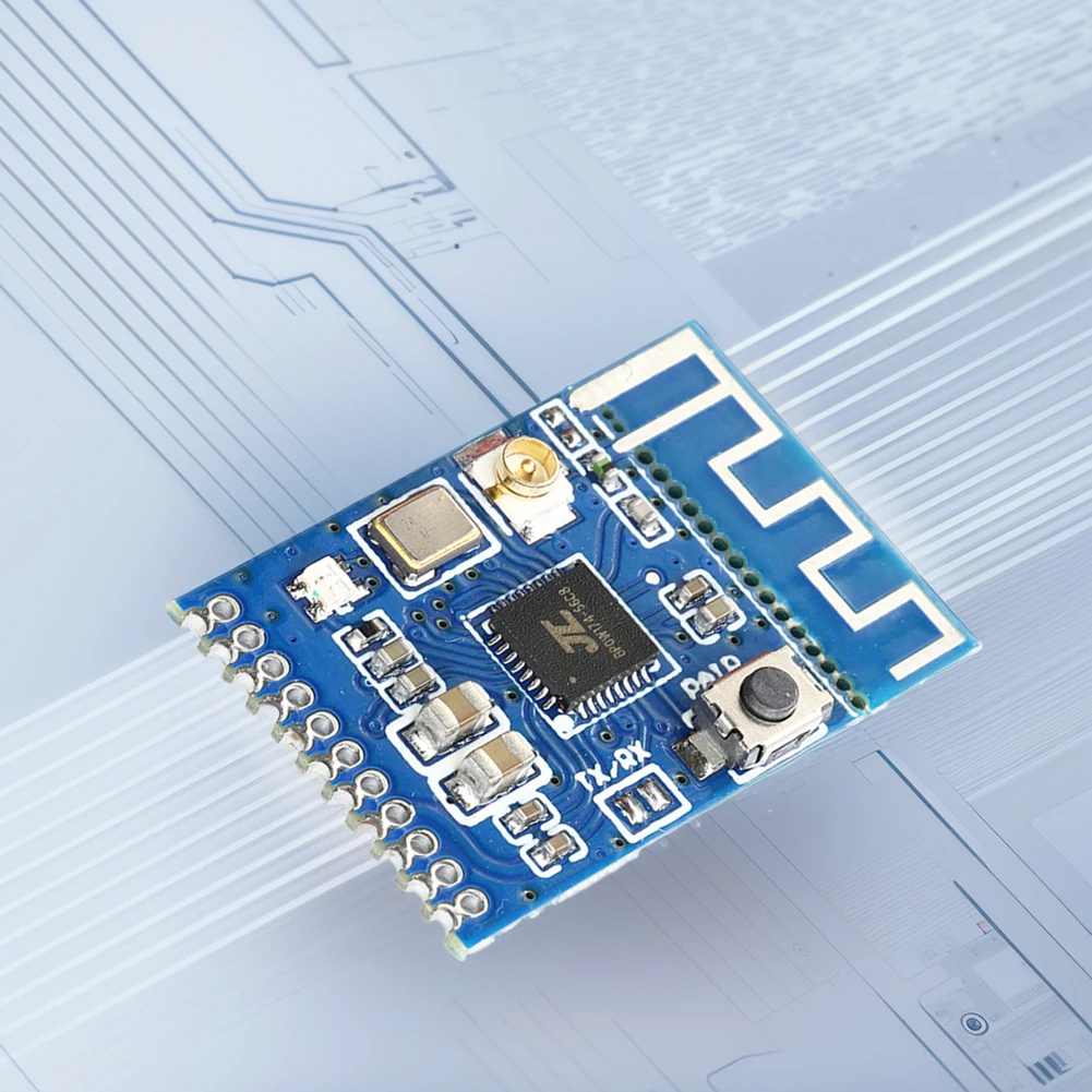 KCX_EMITER Bluetooth-Compatible 5.3 Module Audio Transmitter Module Stereo GFSK Transceiver Wireless Speaker Stereo Module