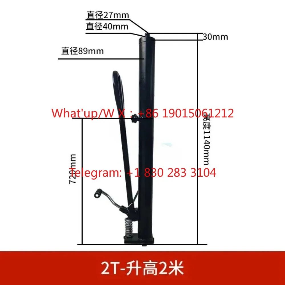 product  Manual hydraulic forklift cylinder stacker lift truck oil pump 1 ton 2 tons hydraulic parts