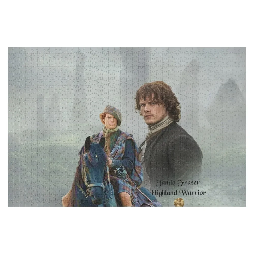 

Jamie Fraser-Highland Warrior/Outlander Jigsaw Puzzle Toys For Children Wood Animals Game Children Puzzle