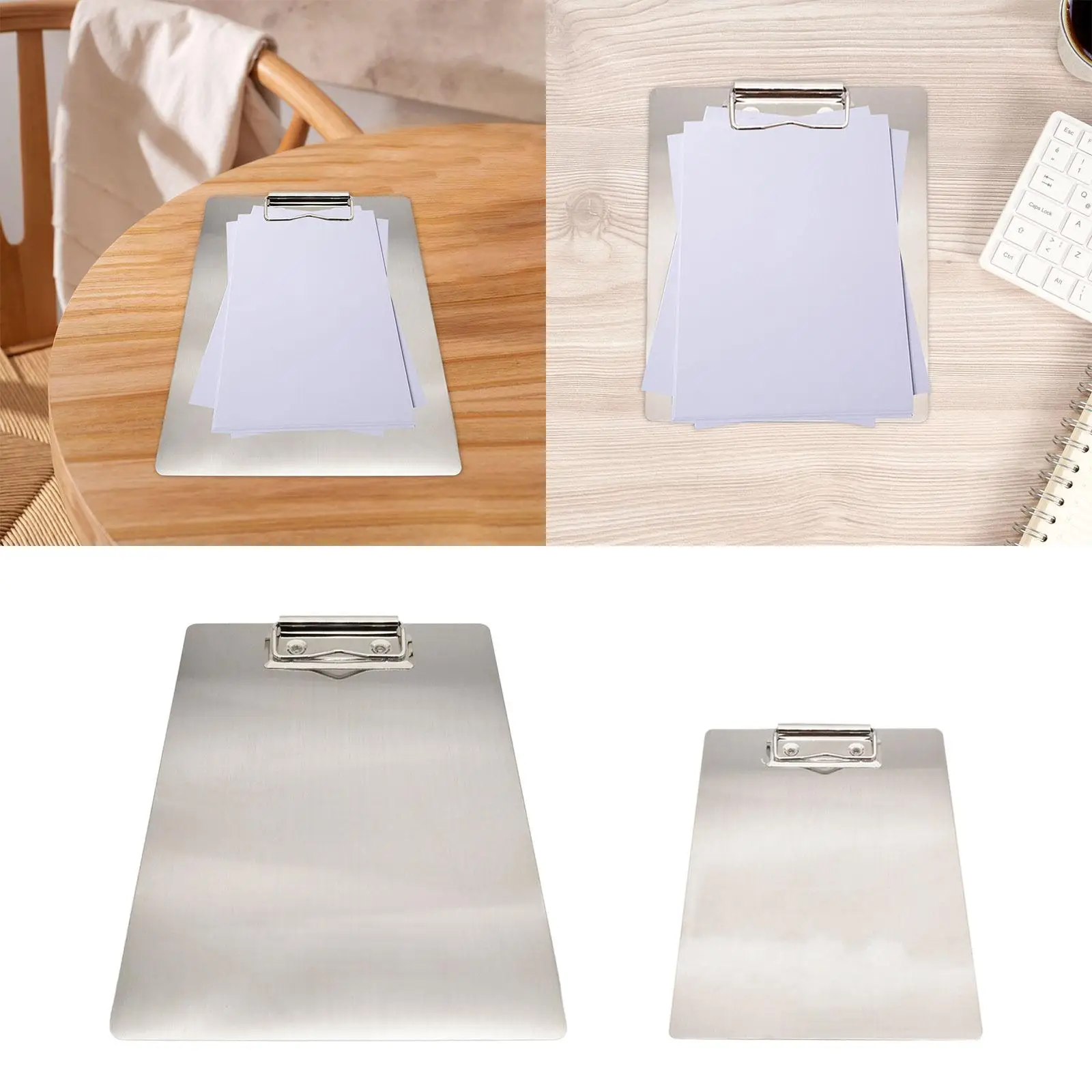 Clip Board Writing Boards A4 File Clipboards Restaurant Covers File Folder Document Holder for Drawing School Cafes Business