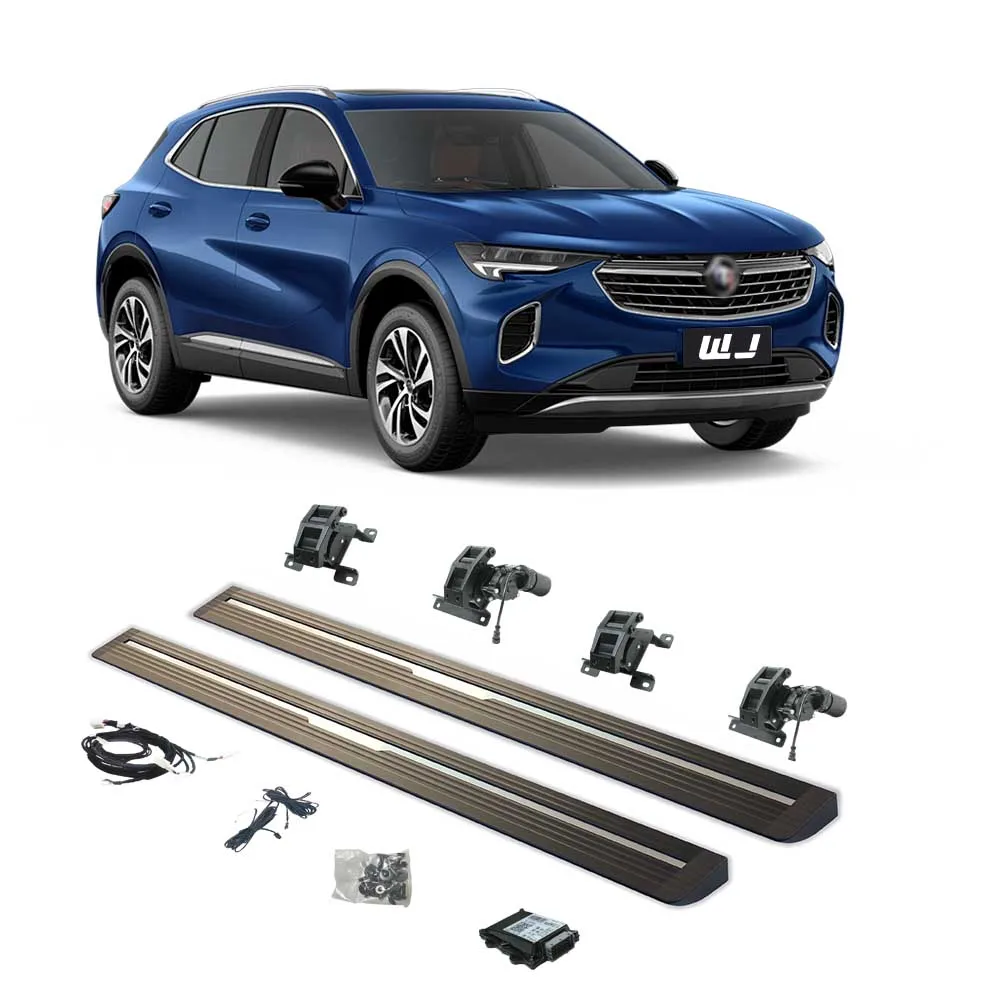

Buick Envision Super Price LED Lights Car Padel SideSteps Electric Retractable Running Boards for 14-19 Buick Envision