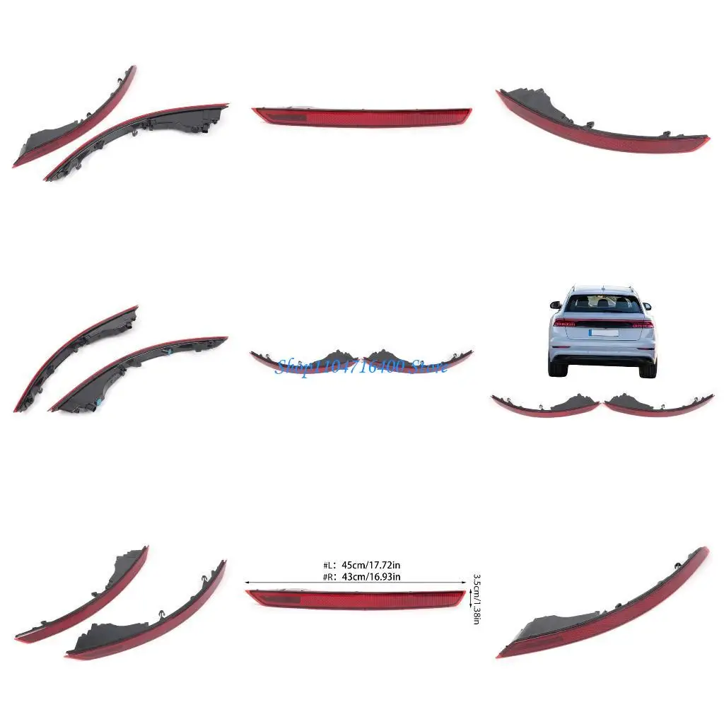 

y1gd автомобиль задних отражателей Bumper Light для RSQ8 2020 Замена 4M8945701