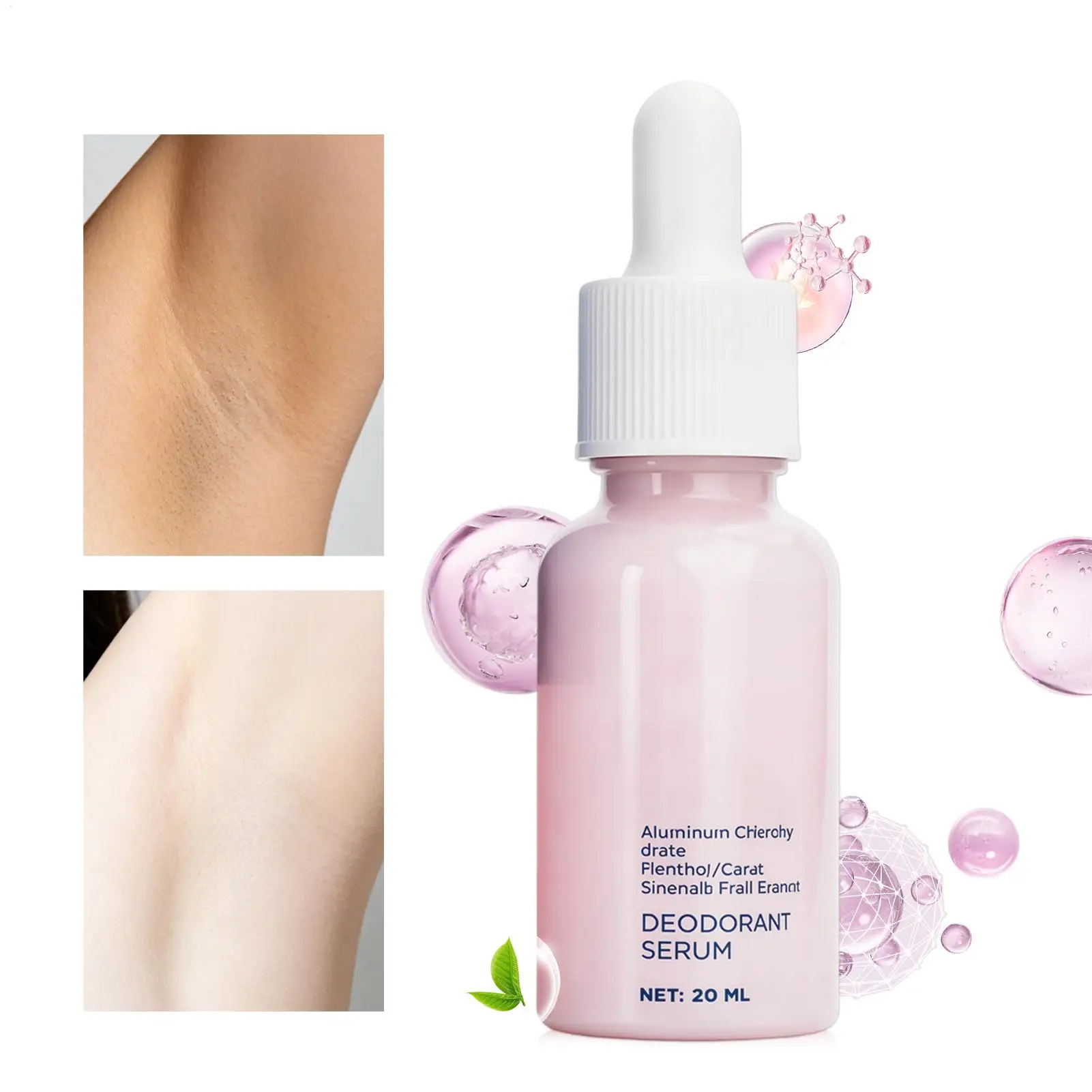 Underarm Oil 20ml Refreshing Eliminates Odor Moisturizing Body Skin Care Dark Underarms Care for Eliminates Odor Elbows Knees