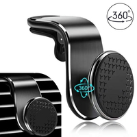 Magnetic Car Phone Holder Mount Air Vent Mobile Phone Stand Bracket Cell GPS Support in Car Bracket For iPhone Xiaomi Samsung