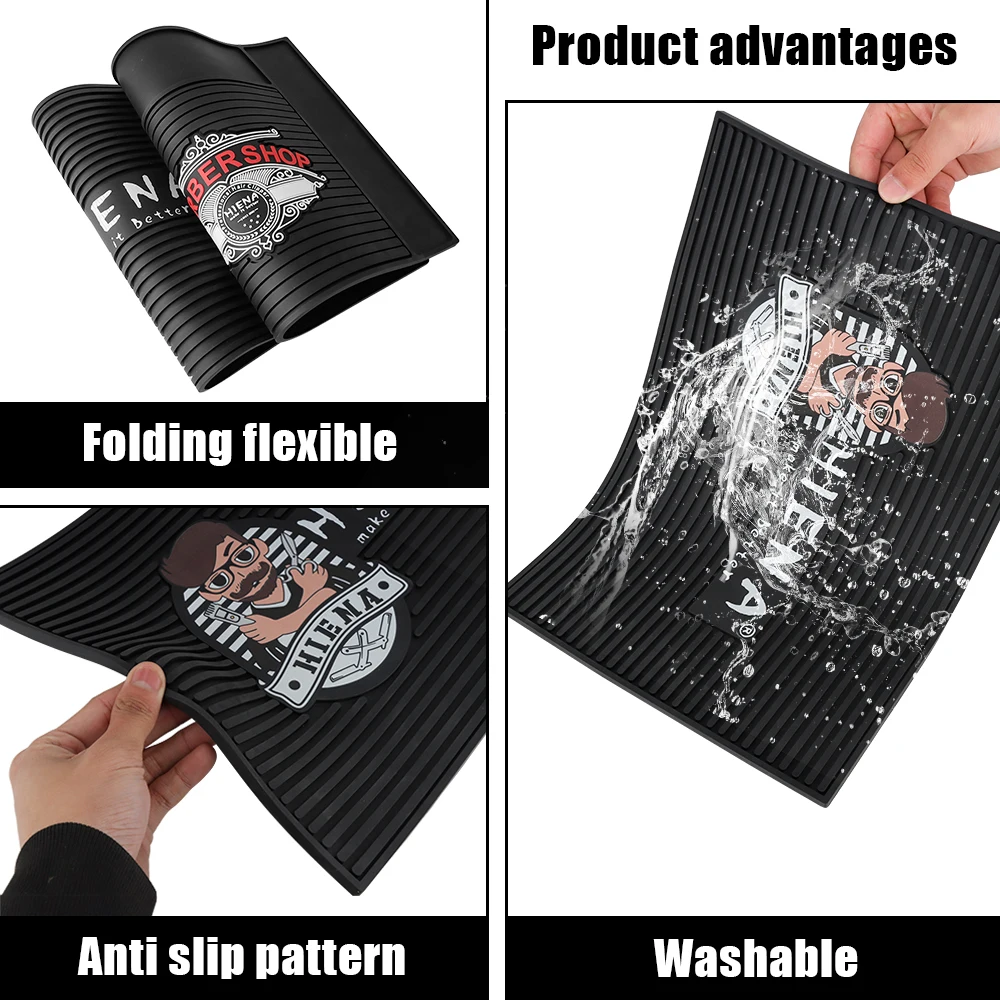 Barber Hair Dresser Accessories 1pc Haircut Tools Storage Mat Storage Cushion Non-slip Mat Anti-skid Mat for Hair Salon Storage