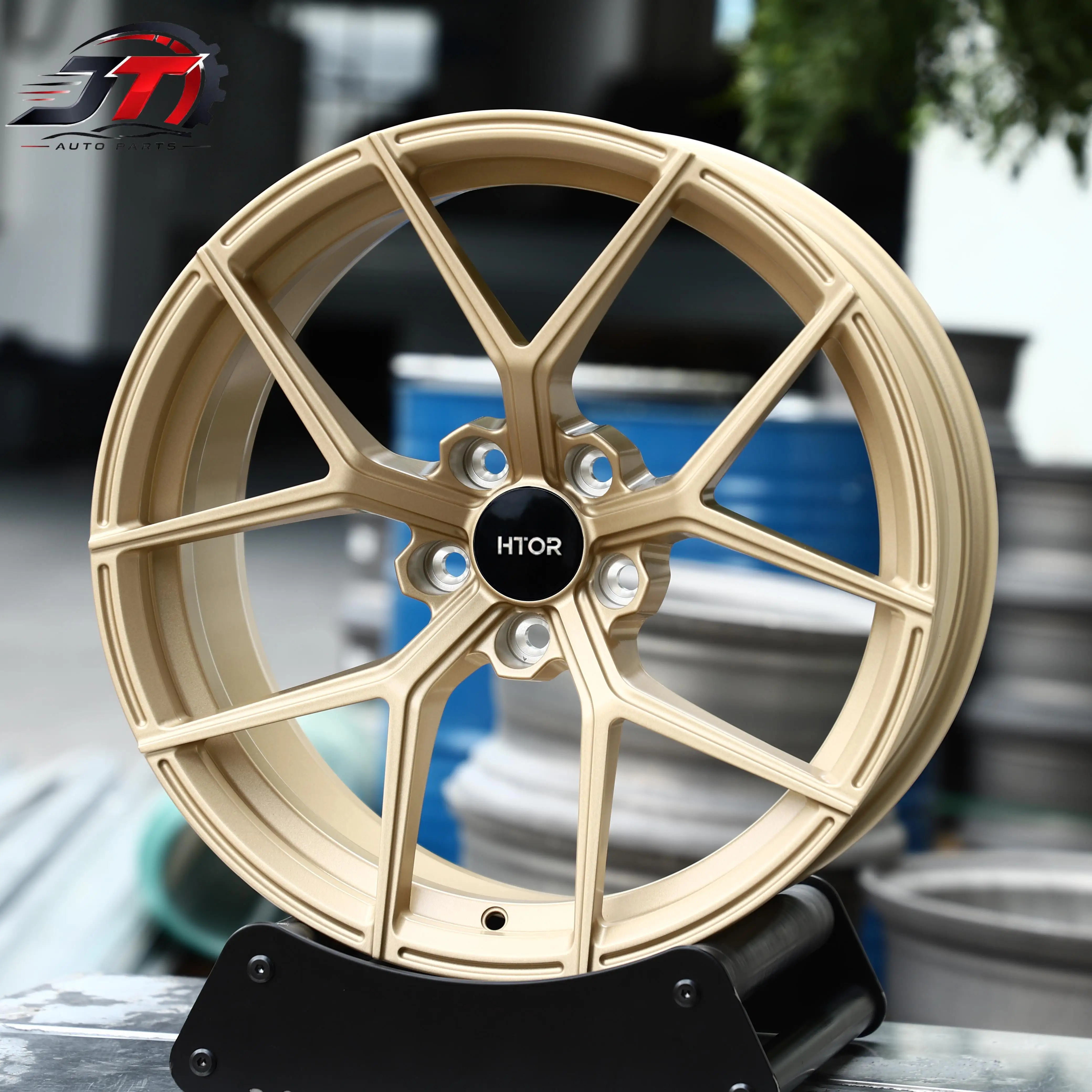 JT 19x8 19x9 20x10 21x10.5 22x11.5 5x112 5x120 5x114.3 5x130 Forged Wheels Metallic Grey For Z06 For RS3 For RS5 For Camaro