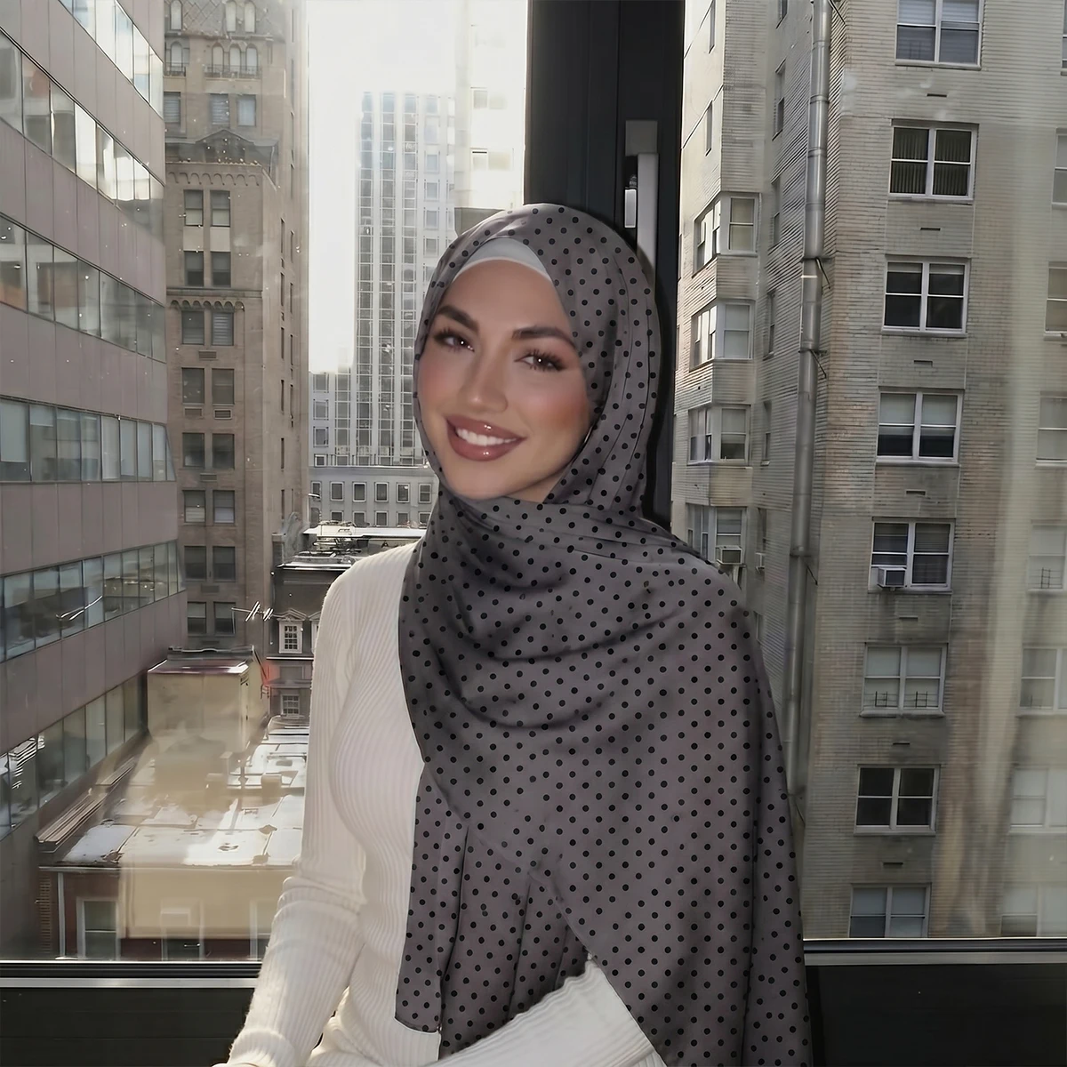 Neuer Damen-Hijab-Schal mit Aquarellmuster, Vintage-Luxus-Strandtuch, 180 cm langes Kopftuch, Bohemien-Muslim-Accessoires – Detail 29