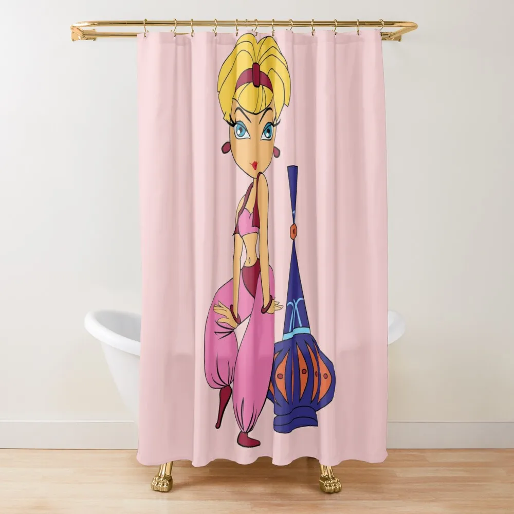 

I Dream of Jeannie 2 Shower Curtain Shower Waterproof Shower For Bathroom Bath Bathtub Curtain