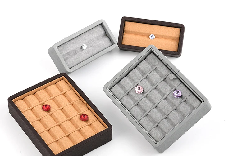 Quality Loose Diamond Color Grading Sorting Display Case Gems Holder Jewelry Gemstone Organizer Tray Bead Stone Storage Showcase
