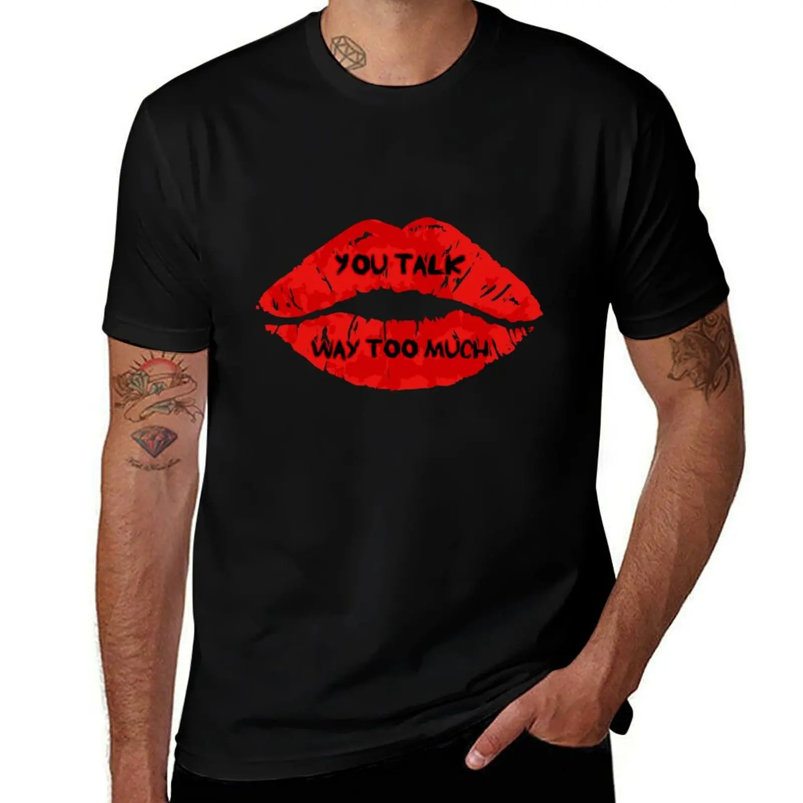 

T-Shirt You Way Strokes pack cotton designer T-Shirt shirt t shirt Too t humor dark funny Much shirts Talk t man