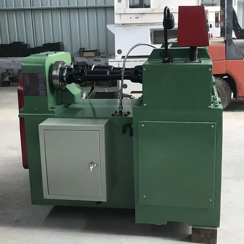 Automatic hydraulic two-axis three-axis thread rolling machine Reducing machine Anchor bolt through wall wire