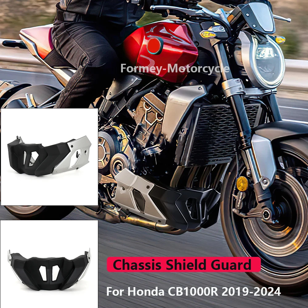 Motorcycle Engine Spoiler Fairing Protector Guard Chassis Shield Belly Pan Lower For Honda CB1000R CB 1000 R CB 1000R 2019-2024