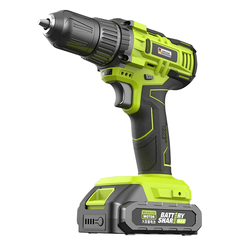 

Impact Drill Household 21v Lithium Battery Multifunctional Rechargeable Pistol Drill Punching Electric Screwdriver
