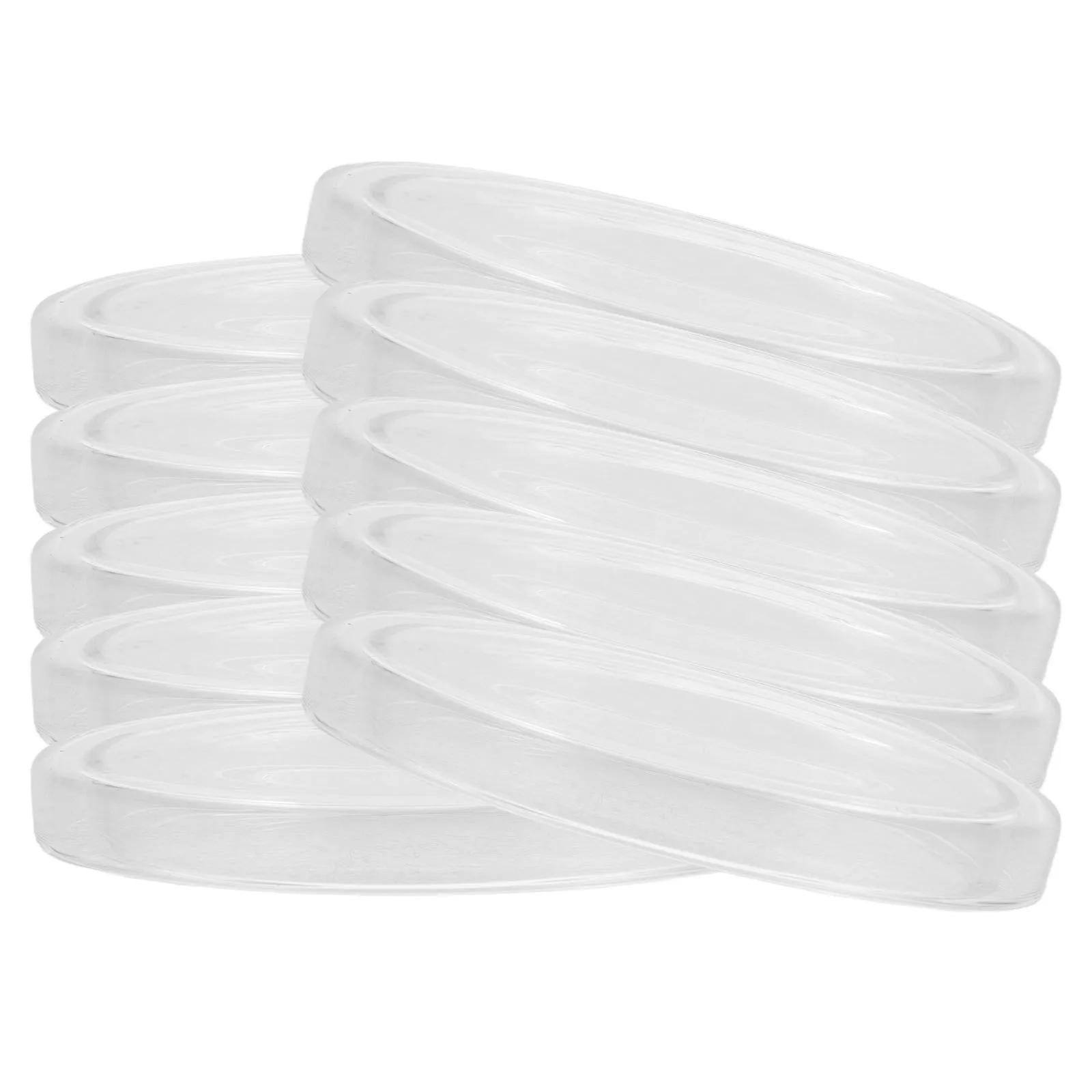 

10pcs Plastic Petri Dishes 150X20Mm Clear Cell Culture Dishes Lab Experiment School Science Stackable Lids Agar Plates