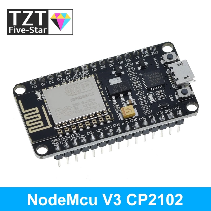 Wireless module CH340/CP2102 NodeMcu V3 V2 Lua WIFI Internet of Things development board based ESP8266 ESP-12E with pcb Antenna