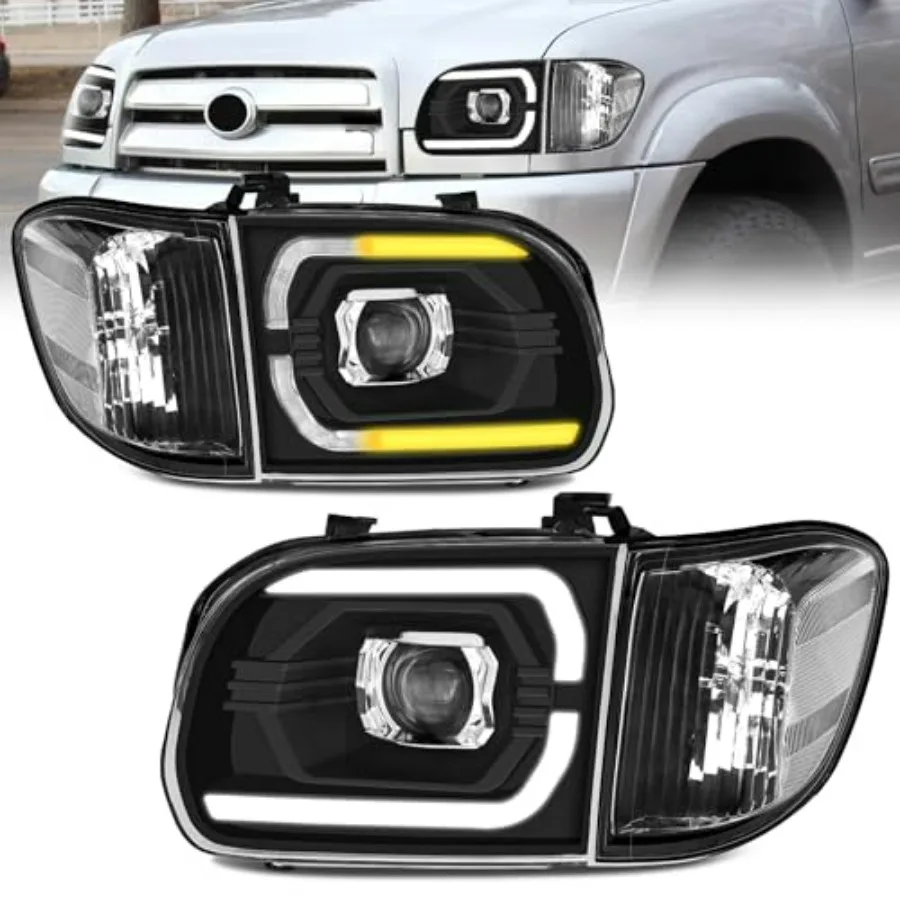 

500-ящный светодиодный проектор SEQ DRL в сборе для грузовиков Tundra и Sequoia 20052007 гг., улучшенная кабина с двойным экипажем V