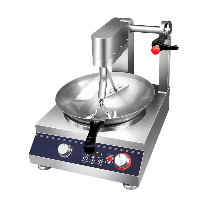 

intelligent stir-frying robot stir-fried rice electromechanical cooker magnetic gas automatic cooking machine