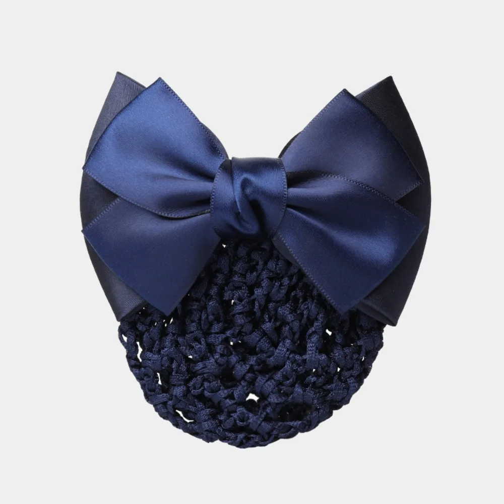 

Профессиональные сетчатые карманные аксессуары для головы, официант, медсестра, отель, бортпровод, рабочий диск, бант для волос, шпилька, головной убор, практичный