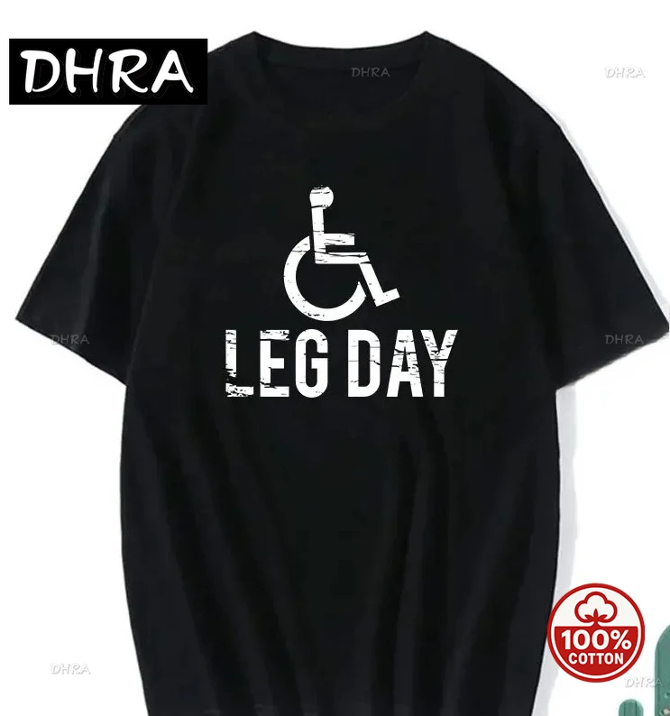 Novedad día de entrenamiento de piernas estampado gráfico culturismo camiseta sarcástico humorístico Fitness gimnasio mujeres camiseta Casual suelta moda camiseta