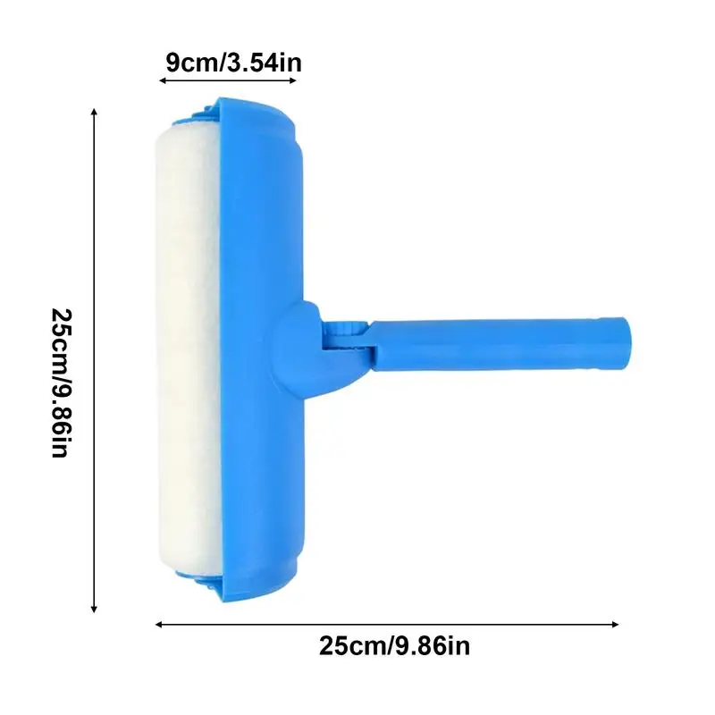 1 PC เพดานลูกกลิ้งทาสี 10 นิ้วเพดานซ่อม Roller ปรับ Handle ภาพวาด Roller NO-หยดเพดานลูกกลิ้งแปรง SHIELD