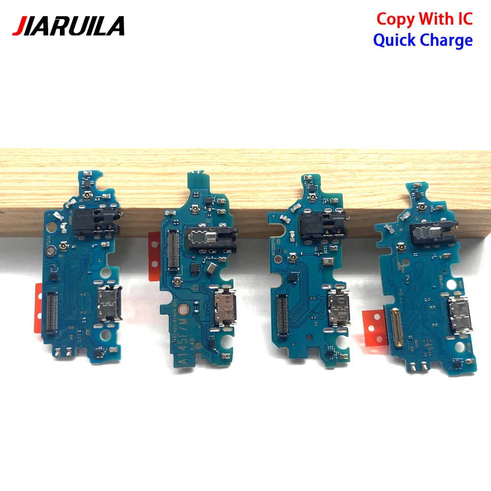 5​0Pcs，Tested USB Charging Jack Plug Socket Port Connector Board Cable For Samsung A14 A23 A24 4G A21 A34 A53 A54 A33 5G A52 A72