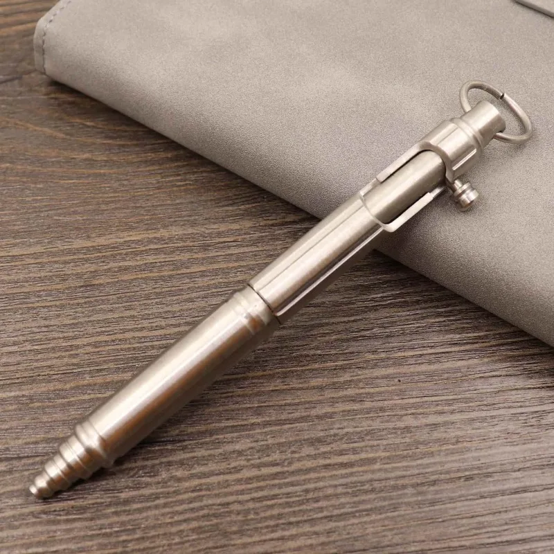 All Brass Gel Pen Luxury High Quality M B Black 0.5mm Refill Yellow Colors Premium Gift Collection Practice Rollerball Pens Gift