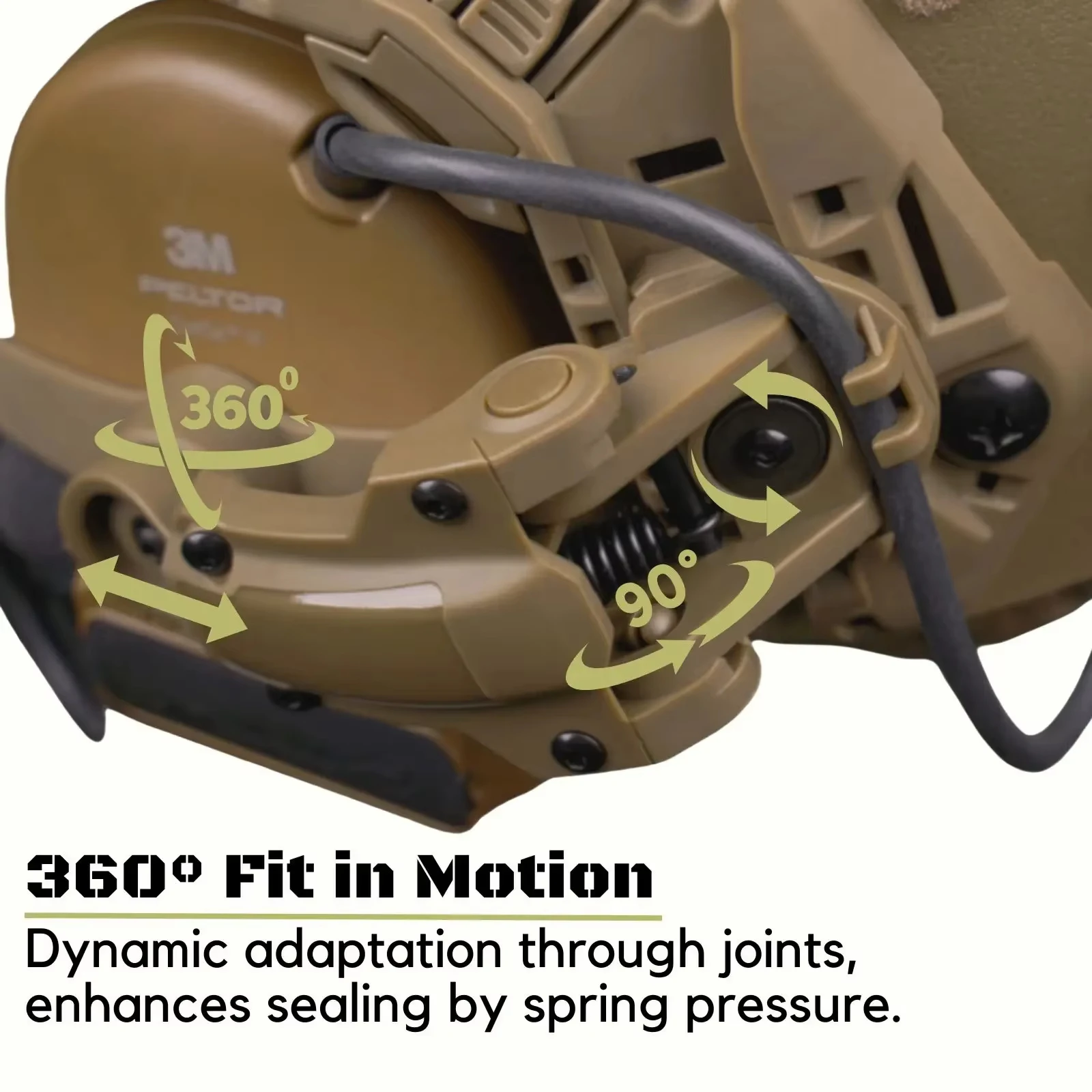 Tactical Headset Rail Adapter for OPS Core ARC/Team Wendy Rails Airsoft Shooting Hunting Headphone Accessories Earmuff Mount