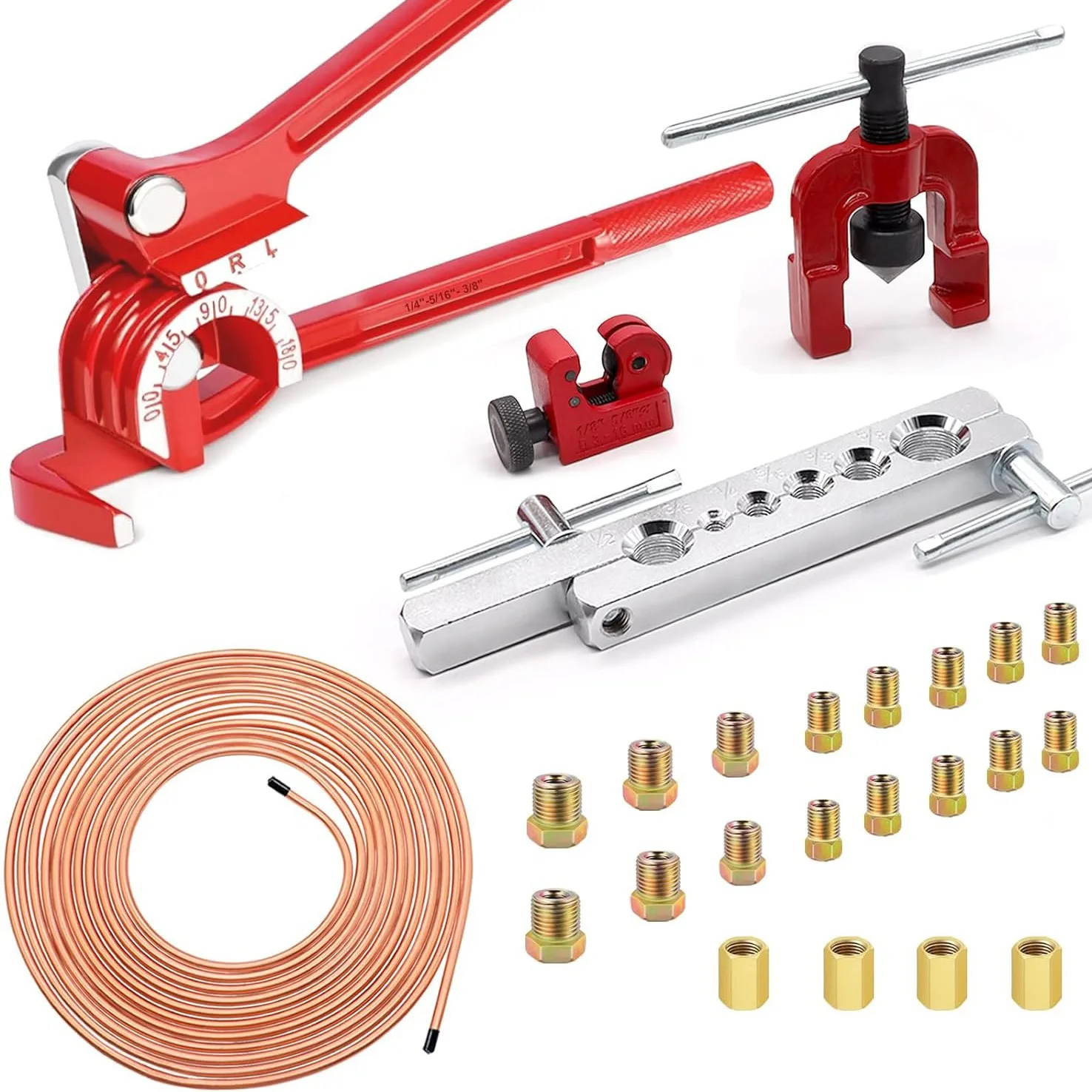 

Fractional Copper Pipe Reamer Wholesale Flare Expander 3/16 Auto Repair Brake Pipe Riveter