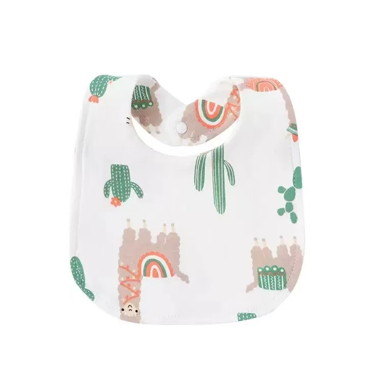 100% Cotton Baby Bibs Waterproof Bandana Baby Girls boys Bibs & Burp Cloths Baby Clothing Product Towel Bandanas view 4