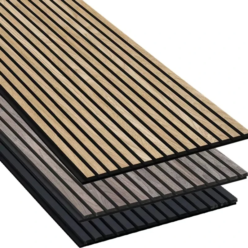 Akupanel Akustik Wood Modern Interior Decoration Soundproof Wall Panels
