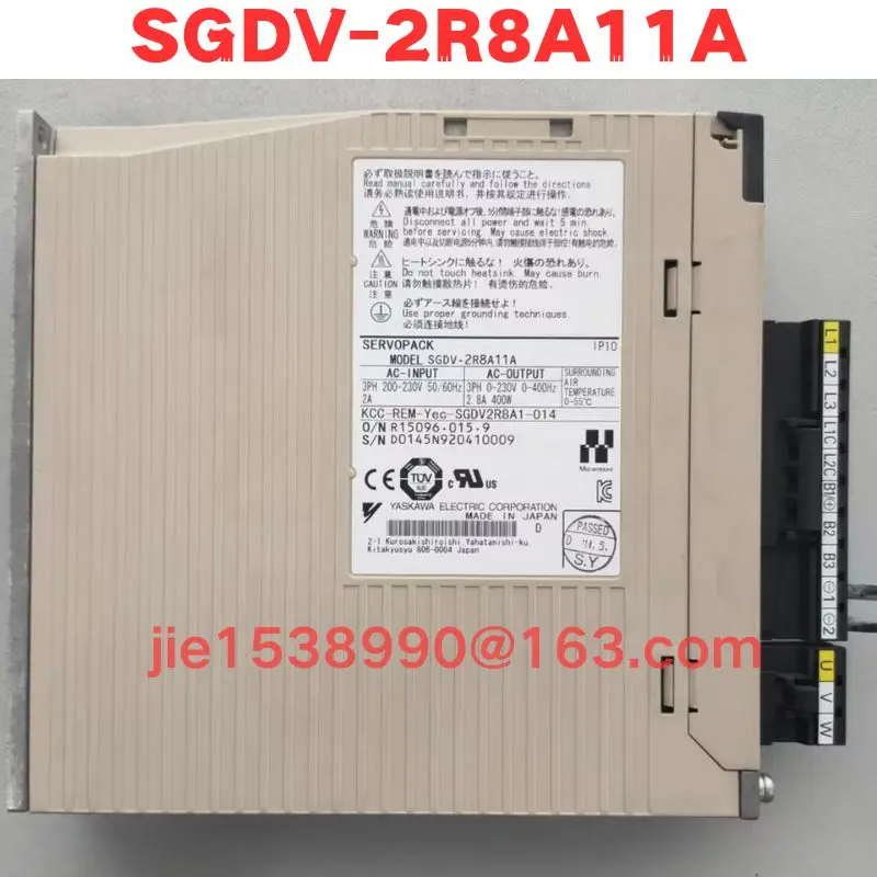 Used SGDV-2R8A11A Normal Function Tested OK