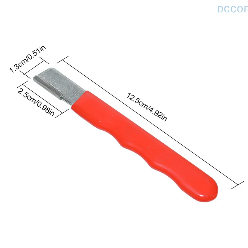 1Pc Garden Tool Sharpener Hard Alloy Steel Sharpener Handheld Quick Pocket Sharpener Tool For Gardening Pruners