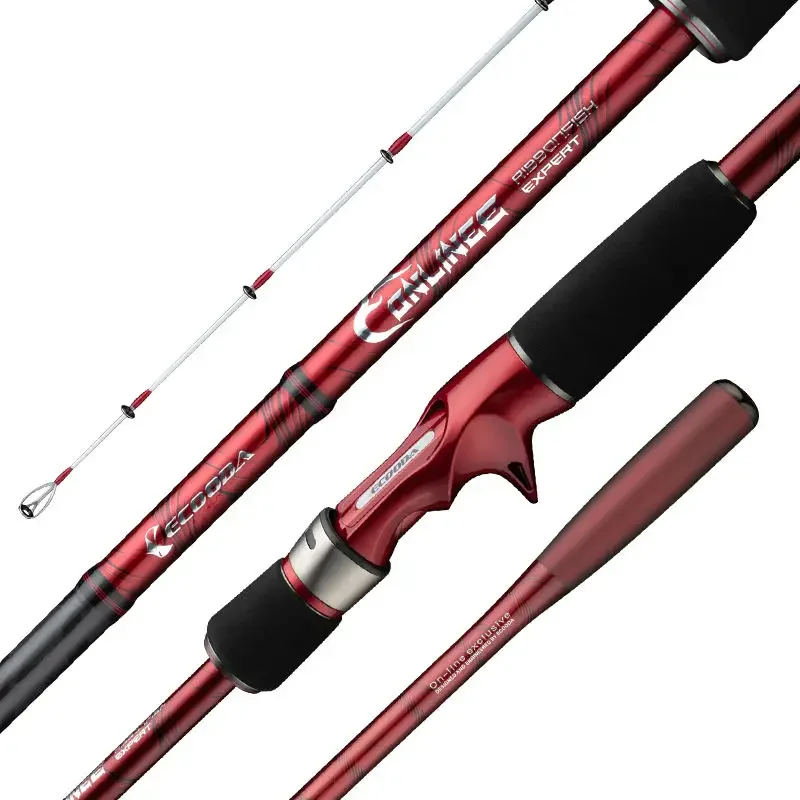 Ecooda E Series Spinning Rod 7'/7'9''/7'7'' Hairtail Fishing Rod Online Saltwater Carbon Fiber Pole for Boat Fishing