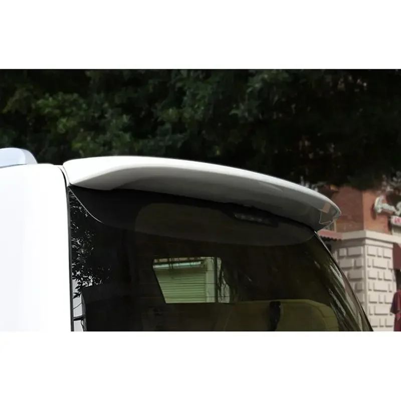 For Land Cruiser LC200 Spoiler ABS Material Car Rear Wing Primer Color Rear Spoiler For Toyota Land Cruiser FJ200 Spoiler