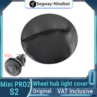 Original Wheel Hub Light Uniforming Cover For Ninebot By Segway Mini PRO 2 S2 Self-Balancing Scooter Black White Wheel Hub Cover