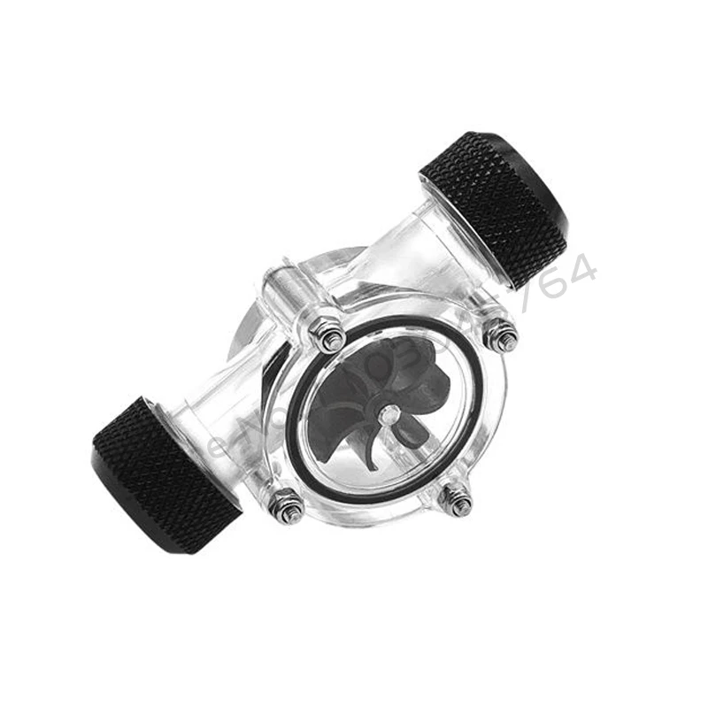 Medidor de Flujo PC – Refrigeracion por Agua Rosca G1/4 Acrilica - imagen 2