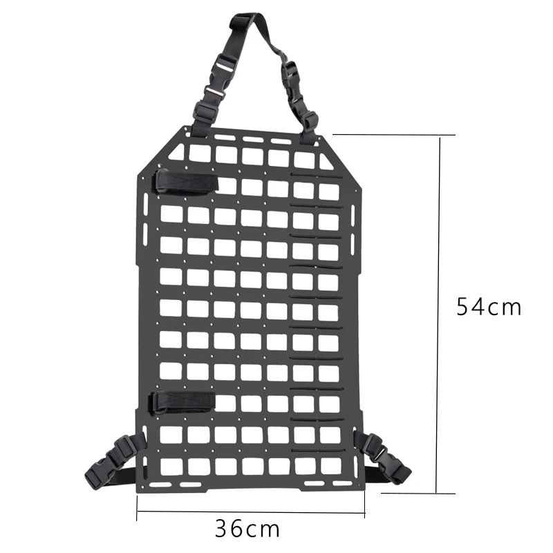 

Тактическое устройство для нагрузки, портативное устройство для организации пространства, уличный дорожный органайзер для заднего сиденья автомобиля, задняя панель сиденья автомобиля