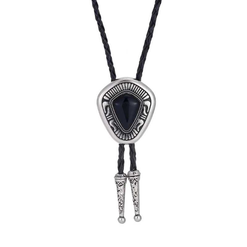 Delicate Totems Bolo Tie Cowboy Necktie Western Bolo Tie Large Charm Bolo Tie Cowboy for Shirt Jeans