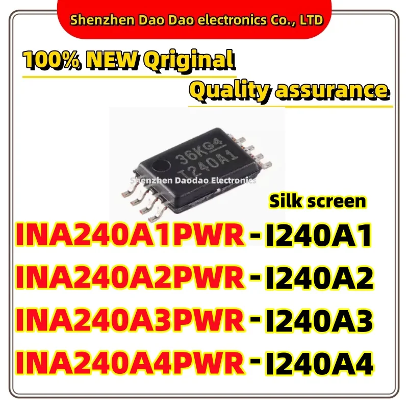INA240A1PWR I240A1 INA240A2PWR I240A2 INA240A3PWR I240A3 INA240A4PWR I240A4 SOP-8 chip IC New original