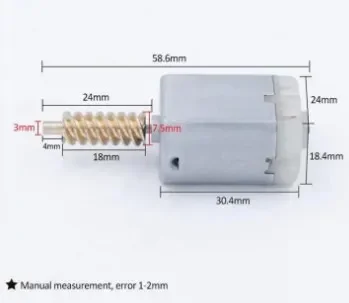 1pc/50pcs DC Motors for Kia Sportage  Door Lock Repair Locking DC Motors FC280 2011 2012 2013 2014 2015 2016